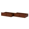 Antique Walnut Queen/King/Twin Extra Long Bed Drawer (Set of 2) by AFI 1 Antique Walnut Queen/King/Twin Extra Long Bed Drawer (Set of 2) by AFI -Outlet AFI Store antique walnut afi furniture parts ag8006444 64 1000