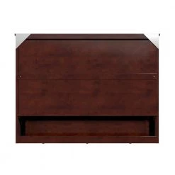 Deerfield Murphy Bed Chest Full Walnut with Charger by AFI -Outlet AFI Store brown afi murphy beds ac583144 76 1000