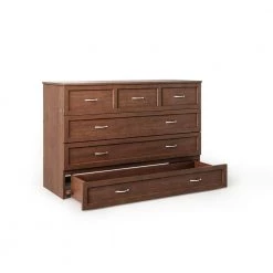 Deerfield Murphy Bed Chest Queen Burnt Amber with Charging Station by AFI -Outlet AFI Store burnt amber afi murphy beds ac584143 a0 1000