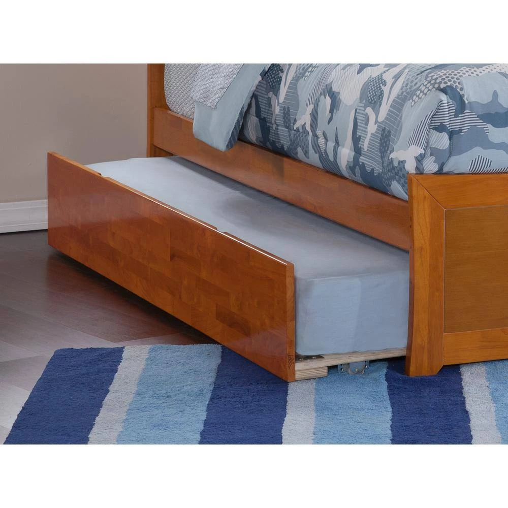 Urban Trundle Bed Twin Caramel by AFI 4 Urban Trundle Bed Twin Caramel by AFI - Image 3