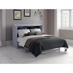Deerfield Murphy Driftwood Queen Bed Chest with Charging Station by AFI -Outlet AFI Store driftwood afi murphy beds ac584148 31 1000
