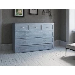 Deerfield Murphy Driftwood Queen Bed Chest with Charging Station by AFI -Outlet AFI Store driftwood afi murphy beds ac584148 a0 1000