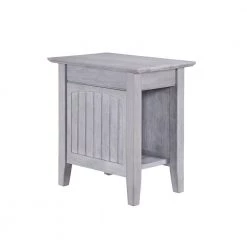 Nantucket Driftwood Grey Chair Side Table by AFI