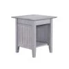 Nantucket Driftwood Grey End Table by AFI