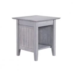 Nantucket Driftwood Grey End Table by AFI
