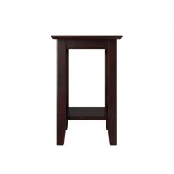 Mission 22 in. H Espresso Chair Side Table by AFI 9 Mission 22 in. H Espresso Chair Side Table by AFI -Outlet AFI Store espresso afi end side tables ah13201 c3 1000