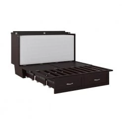Monroe Espresso Queen Murphy Bed Chest with Charging Station by AFI -Outlet AFI Store espresso afi murphy beds ac634141 1f 1000