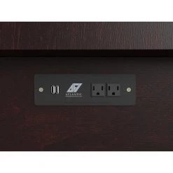 Monroe Espresso Queen Murphy Bed Chest with Charging Station by AFI -Outlet AFI Store espresso afi murphy beds ac634141 76 1000