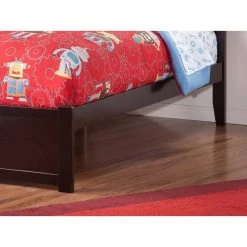 Madison Twin Platform Bed with Flat Panel Foot Board and 2-Urban Bed Drawers in Espresso by AFI -Outlet AFI Store espresso afi platform beds ar8622111 1f 1000