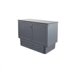 Nantucket Murphy Bed Chest Queen Grey with Charging Station and Cool Soft Mattress by AFI 17 Nantucket Murphy Bed Chest Queen Grey with Charging Station and Cool Soft Mattress by AFI -Outlet AFI Store grey afi murphy beds ac5940009 1d 1000