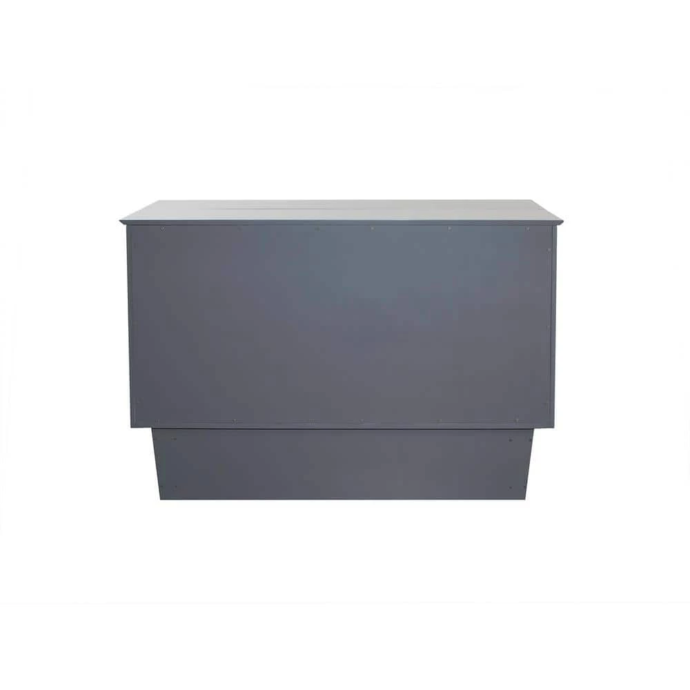 Nantucket Murphy Bed Chest Queen Grey with Charging Station and Cool Soft Mattress by AFI 10 Nantucket Murphy Bed Chest Queen Grey with Charging Station and Cool Soft Mattress by AFI - Image 8