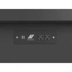 Monroe Murphy Atlantic Grey Queen Bed Chest with Charging Station by AFI -Outlet AFI Store grey afi murphy beds ac634149 fa 1000