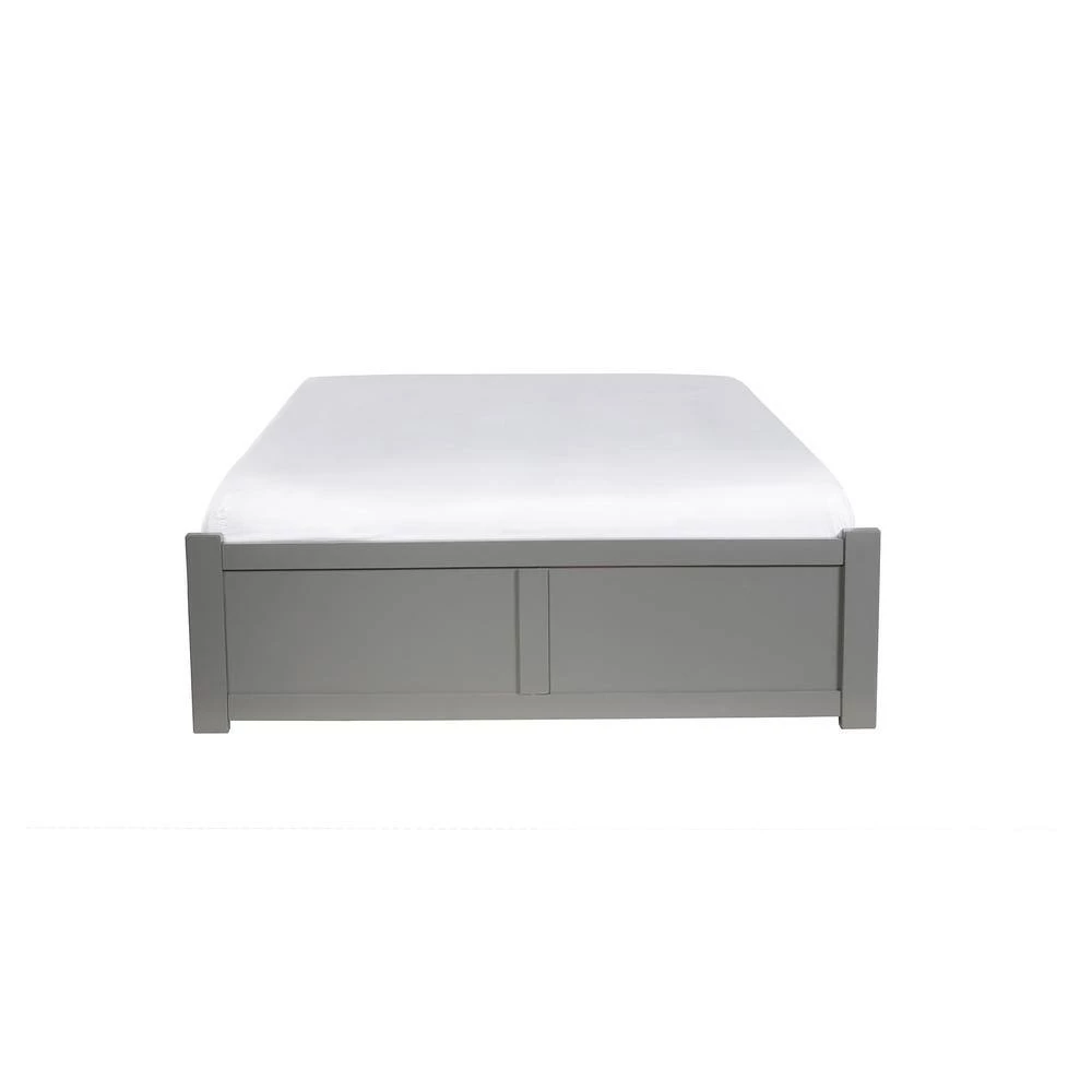 Concord Queen Platform Bed with Flat Panel Foot Board and 2 Urban Bed Drawers in Grey by AFI 11 Concord Queen Platform Bed with Flat Panel Foot Board and 2 Urban Bed Drawers in Grey by AFI - Image 9