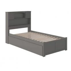 Newport Twin XL Platform Bed with Flat Panel Foot Board and 2-Urban Bed Drawers in Grey by AFI 17 Newport Twin XL Platform Bed with Flat Panel Foot Board and 2-Urban Bed Drawers in Grey by AFI -Outlet AFI Store grey afi platform beds ar8512119 c3 1000
