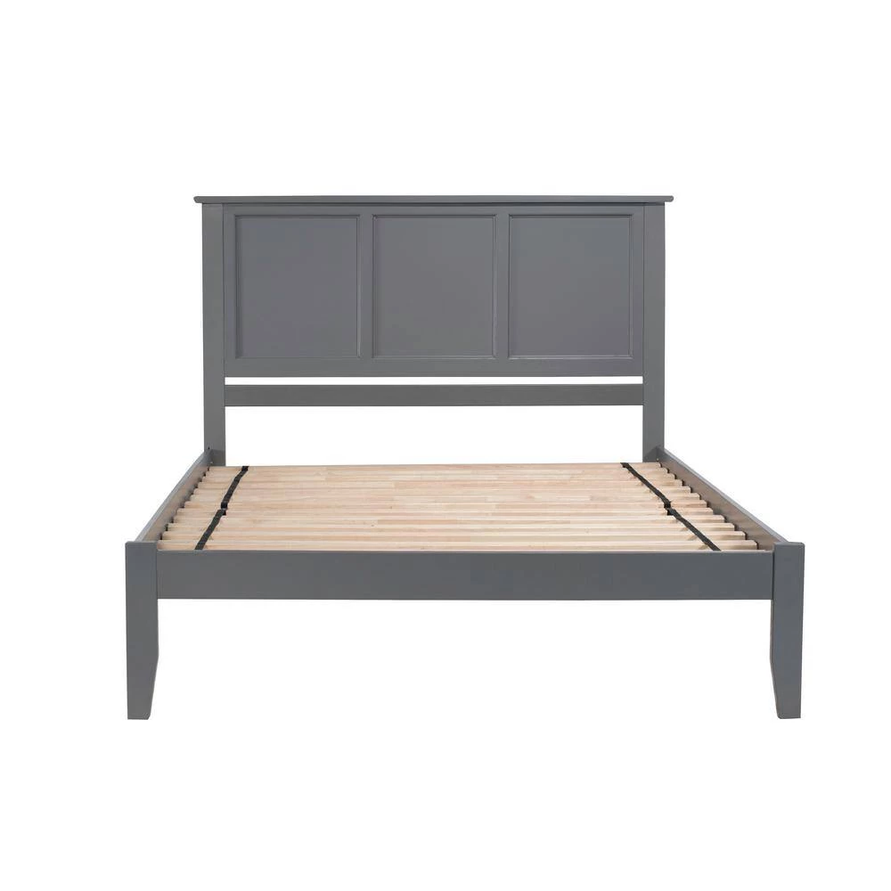 Madison King Platform Bed with Open Foot Board in Grey by AFI 7 Madison King Platform Bed with Open Foot Board in Grey by AFI - Image 5
