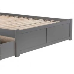 Madison King Platform Bed with Flat Panel Foot Board and 2 Urban Bed Drawers in Grey by AFI 21 Madison King Platform Bed with Flat Panel Foot Board and 2 Urban Bed Drawers in Grey by AFI -Outlet AFI Store grey afi platform beds ar8652119 fa 1000