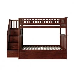 Columbia Staircase Walnut Full Over Full Bunk Bed with Twin Urban Trundle Bed by AFI 19 Columbia Staircase Walnut Full Over Full Bunk Bed with Twin Urban Trundle Bed by AFI -Outlet AFI Store walnut afi bunk beds ab55854 fa 1000