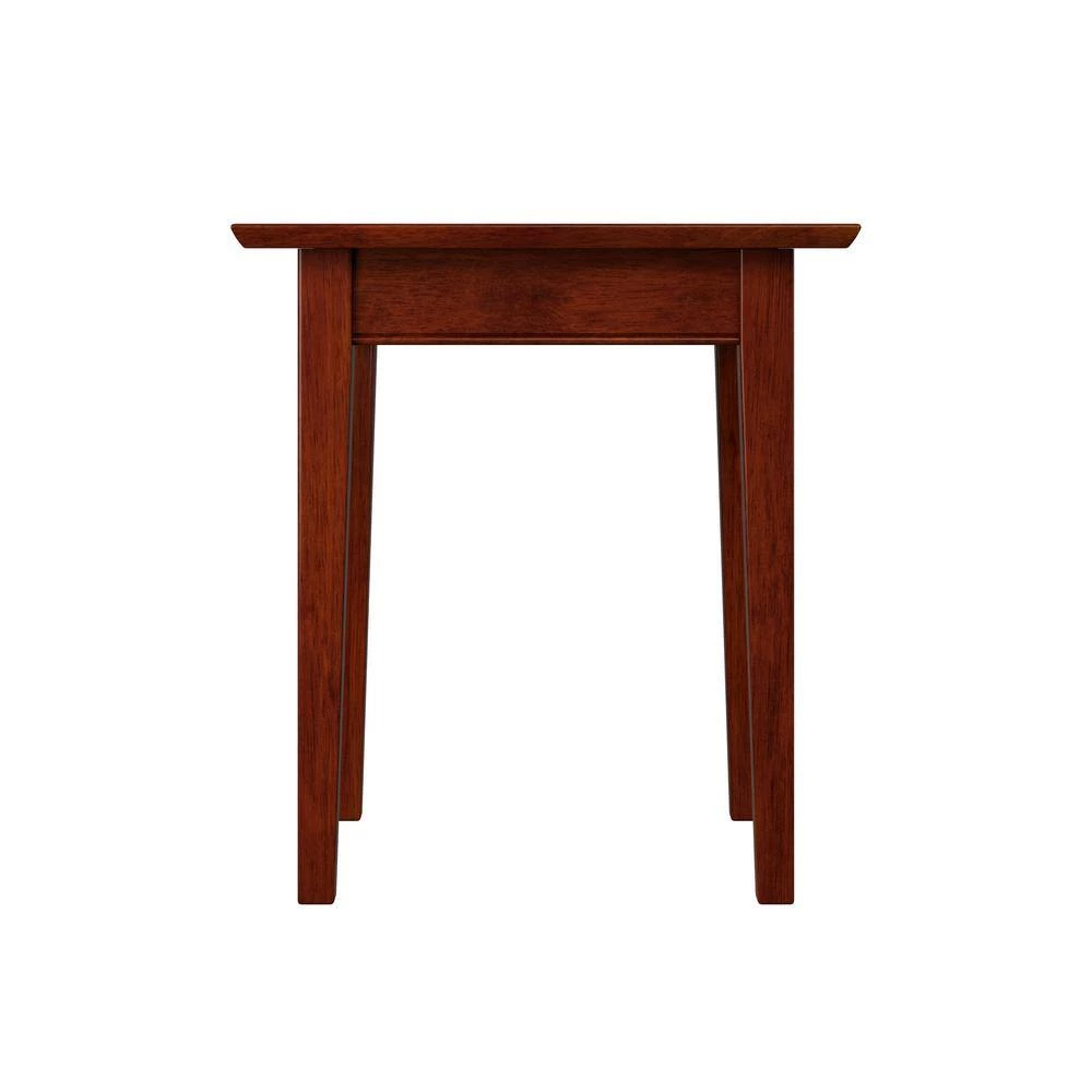 Shaker Walnut End Table with Charging Station by AFI 6 Shaker Walnut End Table with Charging Station by AFI - Image 4