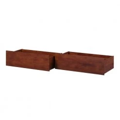 Urban Walnut Bed Drawers Queen-King by AFI