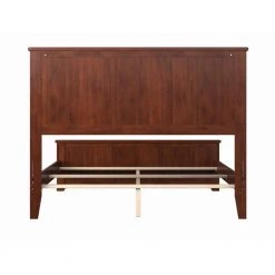 Madison Walnut Full Traditional Bed with Matching Foot Board by AFI -Outlet AFI Store walnut afi panel beds ar8636034 44 1000