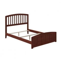 Richmond Full Traditional Bed with Matching Foot Board in Walnut by AFI