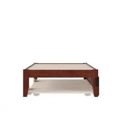 Colorado in Walnut Twin Extra Long Bed with USB Turbo Charger and Twin Extra Long Trundle by AFI 14 Colorado in Walnut Twin Extra Long Bed with USB Turbo Charger and Twin Extra Long Trundle by AFI -Outlet AFI Store walnut afi platform beds ag8011114 1f 1000