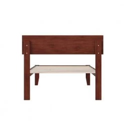 Boston Twin Extra Long Bed in Walnut by AFI -Outlet AFI Store walnut afi platform beds ag8110014 4f 1000