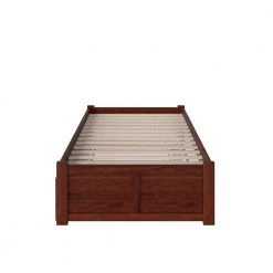Concord Twin Extra Long Bed with Footboard and Twin Extra Long Trundle in Walnut by AFI 14 Concord Twin Extra Long Bed with Footboard and Twin Extra Long Trundle in Walnut by AFI -Outlet AFI Store walnut afi platform beds ar8012044 c3 1000