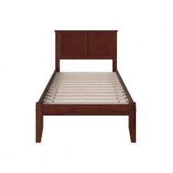 Madison Walnut Twin XL Platform Bed with Open Foot Board by AFI -Outlet AFI Store walnut afi platform beds ar8611004 c3 1000