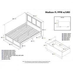 Madison Full Platform Bed with Flat Panel Foot Board and 2-Urban Bed Drawers in Walnut by AFI 18 Madison Full Platform Bed with Flat Panel Foot Board and 2-Urban Bed Drawers in Walnut by AFI -Outlet AFI Store walnut afi platform beds ar8632114 4f 1000
