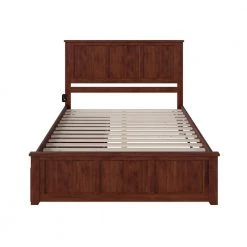 Madison Walnut Queen Platform Bed with Matching Foot Board with 2-Urban Bed Drawers by AFI 16 Madison Walnut Queen Platform Bed with Matching Foot Board with 2-Urban Bed Drawers by AFI -Outlet AFI Store walnut afi platform beds ar8646114 44 1000