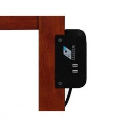 48 in. Rectangular Walnut Writing Desk with Solid Wood Material by AFI -Outlet AFI Store walnut afi writing desks ah11104 c3 1000