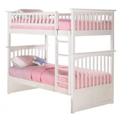 Columbia Bunk Bed Twin over Twin in White by AFI 12 Columbia Bunk Bed Twin over Twin in White by AFI -Outlet AFI Store white afi bunk beds ab55102 c3 1000