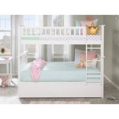 Columbia Bunk Bed Full over Full with Full Size Urban Trundle Bed in White by AFI -Outlet AFI Store white afi bunk beds ab55572 c3 1000