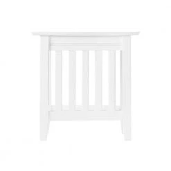 Mission White Chair Side Table by AFI 12 Mission White Chair Side Table by AFI -Outlet AFI Store white afi end side tables ah13202 c3 1000