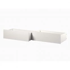 Urban White Bed Drawers Queen-King by AFI