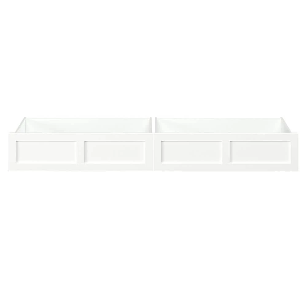 White Twin/Full Bed Drawer (Set of 2) by AFI 4 White Twin/Full Bed Drawer (Set of 2) by AFI - Image 2