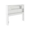 Newport Full White Bookcase Headboard by AFI 2 Newport Full White Bookcase Headboard by AFI -Outlet AFI Store white afi headboards ar285832 64 1000