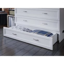 Deerfield White Murphy Bed Chest Full with Charging Station by AFI -Outlet AFI Store white afi murphy beds ac583142 c3 1000