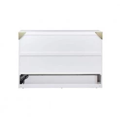 Deerfield Murphy Bed Chest Queen White with Charging Station by AFI -Outlet AFI Store white afi murphy beds ac584142 4f 1000