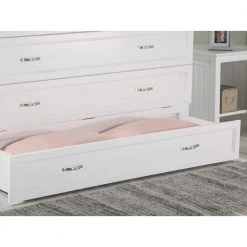 Deerfield Murphy Bed Chest Queen White with Charging Station by AFI -Outlet AFI Store white afi murphy beds ac584142 66 1000