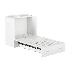 Southampton White Murphy Bed Chest Twin XL with Charging Station by AFI 25 Southampton White Murphy Bed Chest Twin XL with Charging Station by AFI -Outlet AFI Store white afi murphy beds ac611142 44 1000