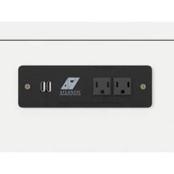 Hamilton Murphy Bed Chest Queen White with Charging Station by AFI -Outlet AFI Store white afi murphy beds ac624142 76 1000