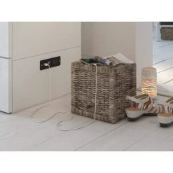 Hamilton Murphy Bed Chest Queen White with Charging Station by AFI -Outlet AFI Store white afi murphy beds ac624142 fa 1000