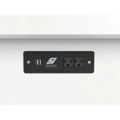 Monroe White Queen Murphy Bed Chest with Charging Station by AFI -Outlet AFI Store white afi murphy beds ac634142 fa 1000