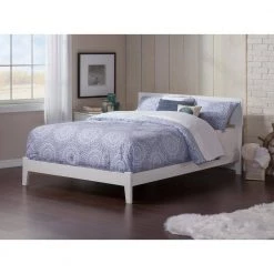 Orlando White Full Traditional Bed by AFI -Outlet AFI Store white afi panel beds ar8131032 40 1000