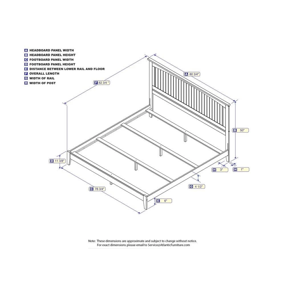 Nantucket White King Traditional Bed by AFI 4 Nantucket White King Traditional Bed by AFI - Image 2