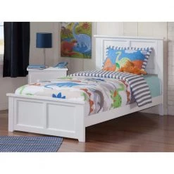 Madison White Twin Traditional Bed with Matching Foot Board by AFI 11 Madison White Twin Traditional Bed with Matching Foot Board by AFI -Outlet AFI Store white afi panel beds ar8626032 31 1000