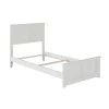 Madison White Twin Traditional Bed with Matching Foot Board by AFI 2 Madison White Twin Traditional Bed with Matching Foot Board by AFI -Outlet AFI Store white afi panel beds ar8626032 64 1000