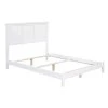 Madison Full Traditional Bed in White by AFI -Outlet AFI Store white afi panel beds ar8631032 64 1000